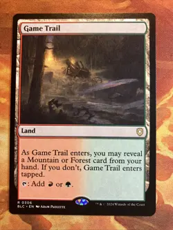 MTG 7 x Gruul Rare Land Lot Commander: Bloomburrow Near-Mint! - Image 5