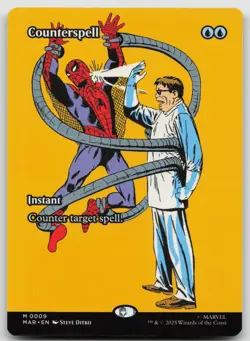 Counterspell (Borderless) M Normal Marvel Universe Eternal-Legal 9 NM - Image 1