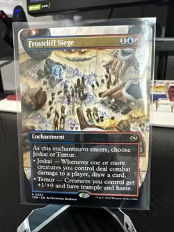 Frostcliff Siege (Borderless) Tarkir: Dragonstorm Regular - Image 1