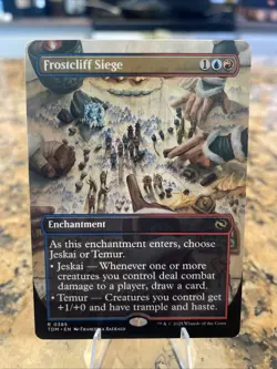 Frostcliff Siege (Borderless) Tarkir: Dragonstorm Regular - Image 1