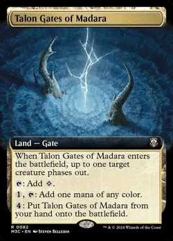 x4 Talon Gates of Madara Extended Art #82 | M3C Modern Horizons 3 Commander MTG - Image 1