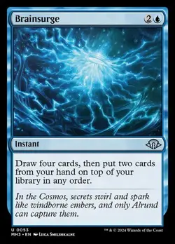 x4 Brainsurge FOIL #53 | MH3 Modern Horizons 3 | MTG | Same Day Shipping! - Image 1
