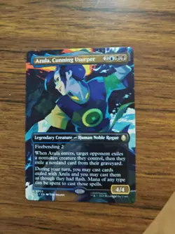 Azula, Cunning Usurper - Borderless - Avatar - TLA MTG - Image 1