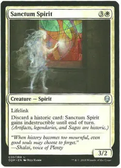 X4 Sanctum Spirit Dominaria LP/NM MTG Magic DNA GAMES - Image 1