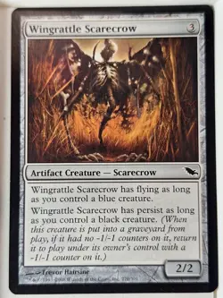 Wingrattle Scarecrow - Shadowmoor - Magic the Gathering MTG Nice! - Image 1