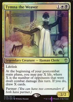 Tymna the Weaver Commander 2016 Foil - Image 1