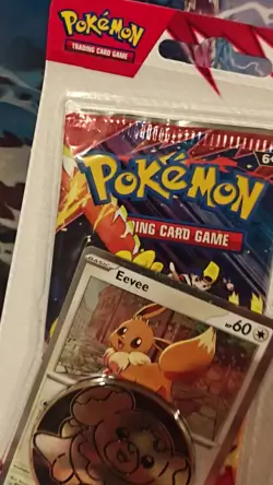 Pokemon TCG Destined Rivals Checklane Blister-Eevee Promo-Factory Sealed New - Image 2