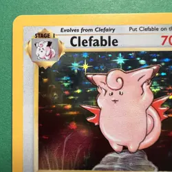 Pokemon TCG Clefable Jungle 1/64 Holo Unlimited Holo Rare NM - Image 2
