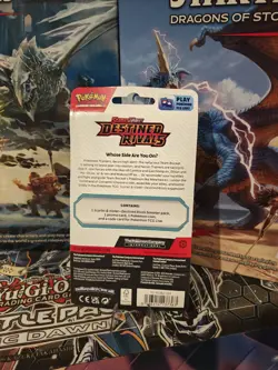 Pokemon TCG Destined Rivals Checklane Blister-Eevee Promo-Factory Sealed New - Image 4