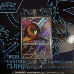 Charcadet Pokemon Center Phantasmal Flames ETB Promo 022 NM SEALED - Image 1