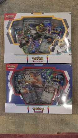 Pokemon Reshiram/Archaludon ex AND Black Kyurem/Melmetal Collection Box Bundles! - Image 1