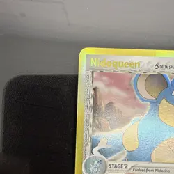 Nidoqueen Reverse Holo 7/101 Dragon Frontiers 2006 Pokemon Stamped Delta species - Image 3