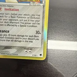Nidoqueen Reverse Holo 7/101 Dragon Frontiers 2006 Pokemon Stamped Delta species - Image 5