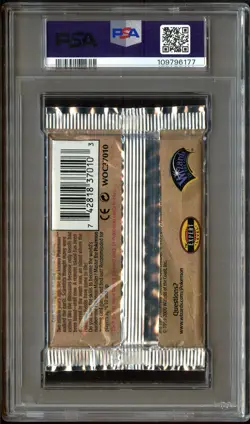 PSA 10 GEM MINT Fossil RED LOGOS (1999-2000) Australia SEALED Pack Pokemon 177 - Image 3