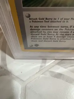2000 Pokemon Neo Genesis 1st Edition #93 Gold Berry PSA 10 Gem Mint - Image 3