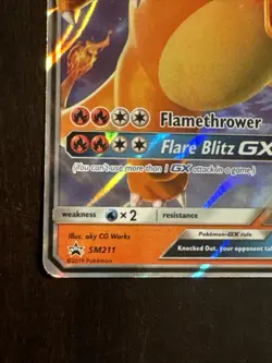Pokemon TCG Charizard GX SM211 - Image 4