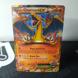 Pokemon TCG Charizard EX XY17 Holo Ultra Rare Black Star Promo MP - Image 1
