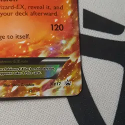 Pokemon TCG Charizard EX XY17 Holo Ultra Rare Black Star Promo MP - Image 5