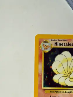 Ninetales Base Set 12/102 Holo Rare 1999 WOTC Vintage Original Pokemon TCG LP - Image 4