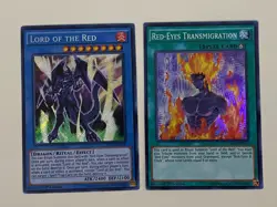 Lord of the Red Ritual Set Red Eyes Transmigration - 1st Edition LP - Free Holo - Image 1