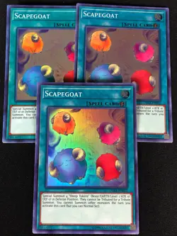 YUGIOH SCAPEGOAT DASA-EN052 SUPER X3 (NM) - Image 1