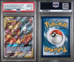 PSA 10 Moltres & Zapdos & Articuno GX SM210 Holo Promo Pokemon Card - Image 3