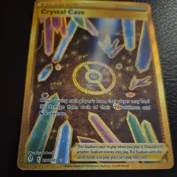 Pokemon Evolving Skies Sword & Shield Crystal Cave 230/203 Gold Card Secret Rare - Image 3