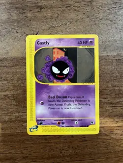 Gastly 109/165 Expedition Base Set Pokemon Card - NM - Image 1