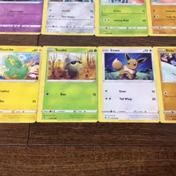 Pokemon Sword & Shield Vivid Voltage Miscut Error 11 Card Lot CONNECT TOGETHER - Image 3