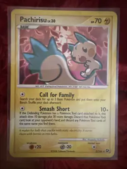 Pokemon Pachirisu TCG Great Encounters Holo Card 5/106 Rare - Image 2