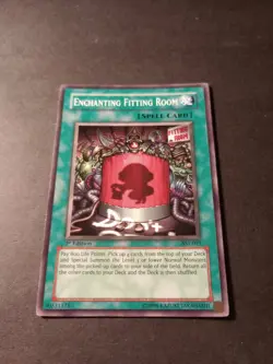 Yu-Gi-Oh! Enchanting Fitting Room 1st Edition Common Spell Card AST-093 LP - Image 1