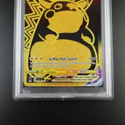 PSA 10 Pikachu Vmax TG29/TG30 Pokemon Lost Origin Holo Full Art Graded Card - Image 3