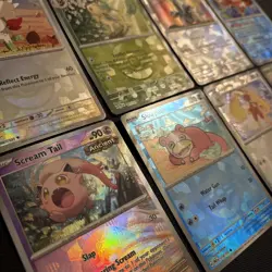 Pokemon TCG Huge Pokeball Holo Card Lot 16 - Image 1