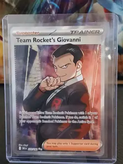 Team Rocket's Giovanni 225/182 Sv10: Destined Rivals Pokemon Card - Image 2