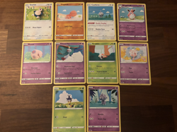 Pokemon TCG Asako Ito Illustrator Bundle Artist Collection Crochet Card x10 - Image 1