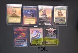 MTG Avatar Lot - Over 200 cards, Rares, Mythics & Foils Full Arts Extended - Image 1