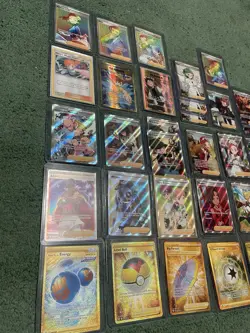 Pokemon Trainer Card Lot (30+ Cards, GOLD, RAINBOW, FULL ARTS) + Evolutions - Image 4