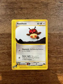Pokemon Card - Hoothoot - Skyridge 65/144 Non Holo - NM - Image 1