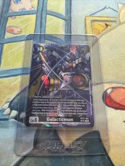 Digimon Card Galacticmon BT21-062 SP SR Parallel English WORLD CONVERGENCE - Image 1