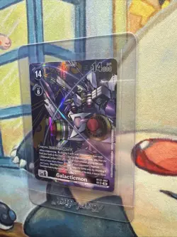 Digimon Card Galacticmon BT21-062 SP SR Parallel English WORLD CONVERGENCE - Image 4