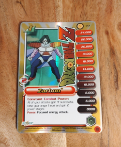 Dragon Ball Z DBZ CCG TCG Card Zarbon Hero 1 #CA7 - Foil, LP 2003 Score Limited - Image 1