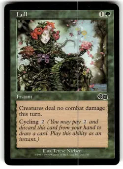 Lull MTG Urza's Saga Common LP Lightly Played Single Card - Image 1