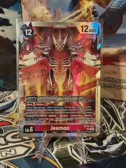 Digimon Card Game Jesmon BT23-013 SR Super Rare BT23 Hackers Slumber NM See Pics - Image 1