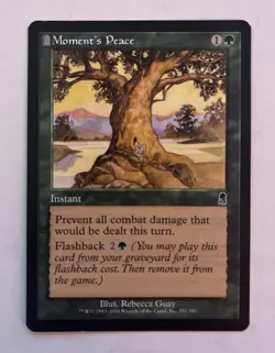Moment's Peace - Magic The Gathering - Higher Grade Near Mint Range Card - Image 1