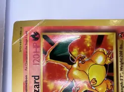 Pokemon Card Charizard Promo CoroCoro Comic Jumbo Vintage 1999 Japanese - Image 3