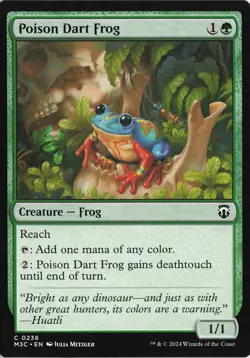 Poison Dart Frog regular C - Commander: Modern Horizons 3 #238 MTG - Image 1