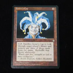 Magic the Gathering ~ MTG ~ 1x Jester's Cap ~ ICE AGE ~ LP - Image 1