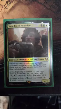 Magic the Gathering LOTR Commander Deck Food and Fellowship Edition - Image 3