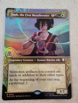 Toph, the First Metalbender - Foil (Showcase) Avatar: The Last Airbender - Mtg - Image 1