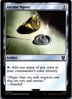 Arcane Signet C Commander: The Lord of the Rings: Tales of Middle-earth 273 NM N - Image 1